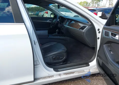 2016 Hyundai Genesis 3.8 из США, поврежденный, VIN KMHGN4JE1GU107266